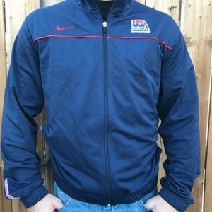 Nike USA National Basketball Team Blue Zip Up